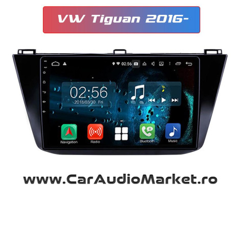 Navigatie dedicata Android VW Tiguan 2016 2017 2018 2019 2020 2021