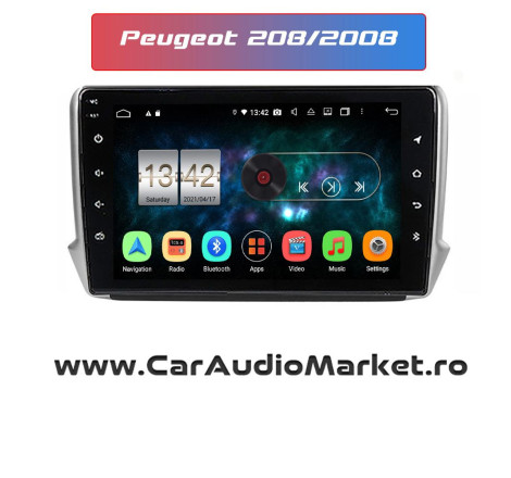 Navigatie dedicata Android Peugeot 2008