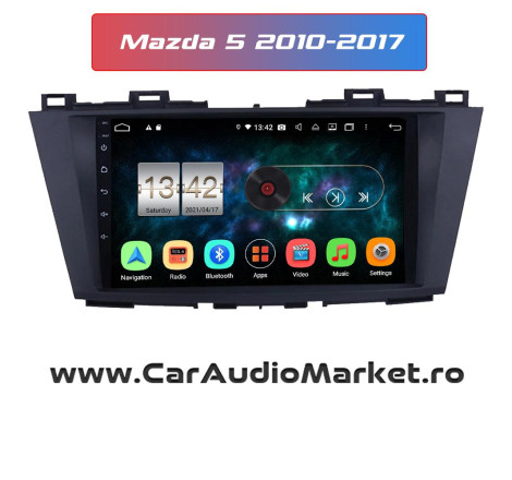 Mazda 5 2010-2017 - Navigatie dedicata CarPad Android Radio Bluetooth Internet GPS WIFI