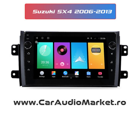 Navigatie dedicata Android Suzuki SX4 2006 2007 2008 2009 2010 2011 2012 2013 CRAIOVA