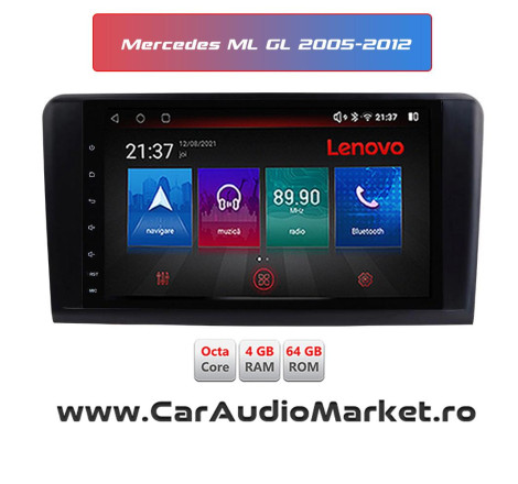Navigatie dedicata Android Mercedes ML GL 2005 2006 2007 2008 2009 2010 2011 2012 emag