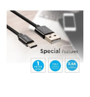 Cablu Tip C USB Negru Seria...