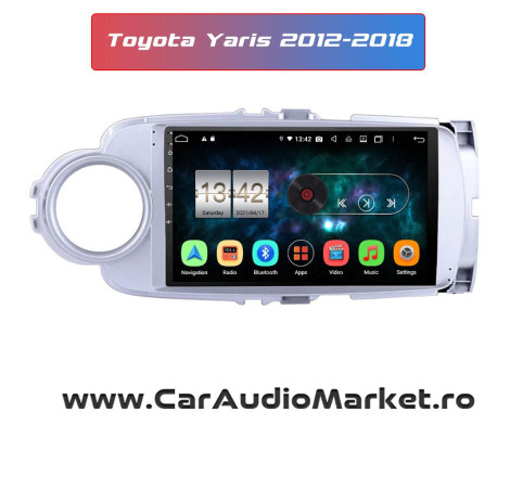 Navigatie dedicata Android Toyota Yaris 2012 2013 2014 2015 2016 2017 2018 EMAG