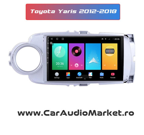 Navigatie dedicata Android Toyota Yaris 2012 2013 2014 2015 2016 2017 2018 ALTEX