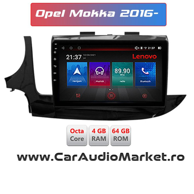 Navigatie dedicata Android Radio Bluetooth Internet GPS WIFI Opel Mokka 2016 2017 2018 2019 2020 bucuresti