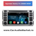 Navigatie dedicata Android Hyundai Santa Fe 2006 2007 2008 2009 2010 2011 2012 emag