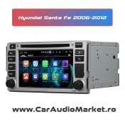 Navigatie dedicata Android Hyundai Santa Fe 2006 2007 2008 2009 2010 2011 2012 craiova