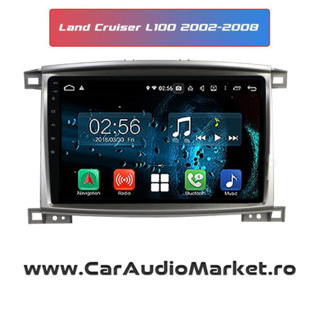 Navigatie dedicata CarPad Android Toyota Land Cruiser L100 2002 2003 2004 2005 2006 2007 2008 EMAG