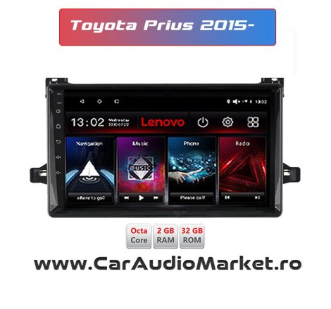 Navigatie dedicata Android Toyota Prius 2015 2016 2017 2018 2019 2020 ORADEA