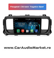 Peugeot Expert Citroen Jumpy Toyota ProAce Opel Zafira Life - Navigatie dedicata CarPad Android