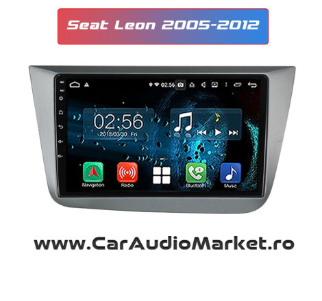 Navigatie dedicata Android Seat Leon 2005 2006 2007 2008 2009 2010 2011 2012 emag