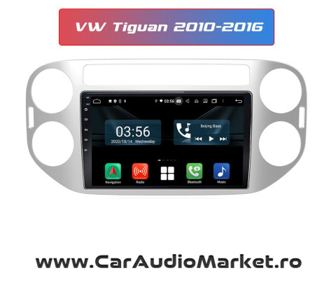 Navigatie dedicata Android VW Tiguan 2010 2011 2012 2013 2014 2015 2016 emag