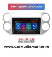 Navigatie dedicata Android VW Tiguan 2010 2011 2012 2013 2014 2015 2016 lenovo