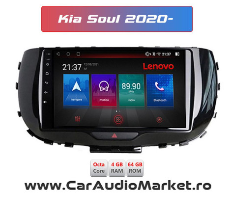 Navigatie dedicata Android Kia Soul 2020 2021 2022 lenovo