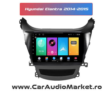 Navigatie dedicata Android Hyundai Elantra 2014 2015 craiova