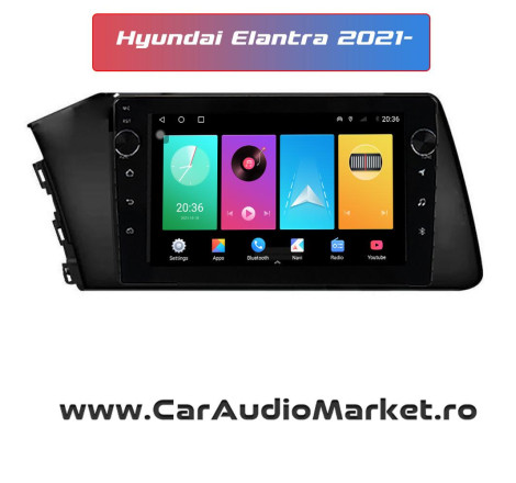 Navigatie dedicata Android Hyundai Elantra 2021 2022 edotec