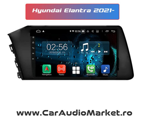 Navigatie dedicata Android Hyundai Elantra 2021 2022 emag