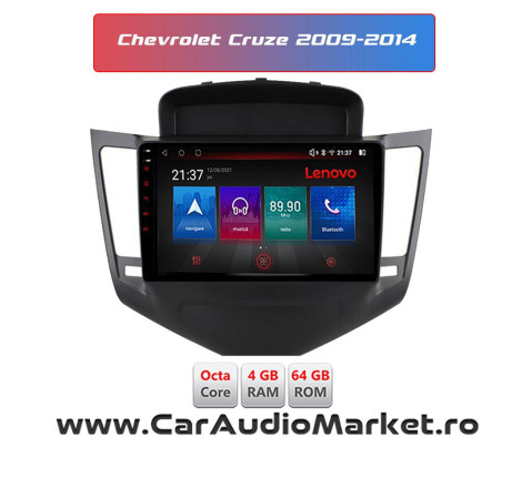 Navigatie dedicata Android Chevrolet Cruze 2009 2010 2011 2012 2013 2014 cluj
