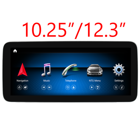 Navigatie android Mercedes-Benz A(W176)/CLA(C117)/G(W463)/GLA(X156)