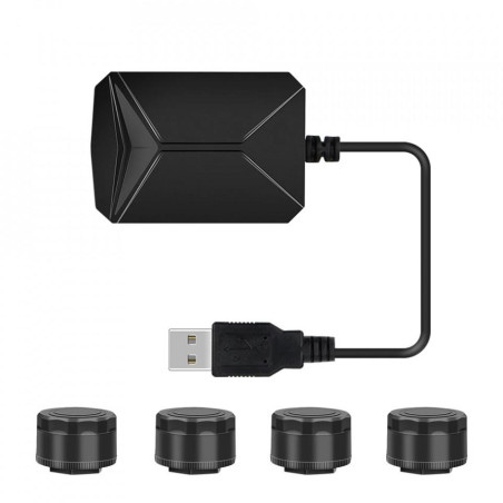 Set 4 senzori TPMS pentru monitorizarea presiunii in pneuri compatibili cu navigatiile cu android craiova