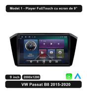 Navigatie dedicata cu Android tip CarPad VW Passat B8 2015 2016 2017 2018 2019 2020 CLUJ