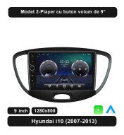 Navigatie dedicata Android Radio Bluetooth Internet GPS WIFI Hyundai I10 2008 2009 2010 2011 2012 2013 oradea
