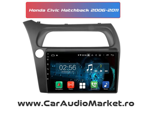 Navigatie dedicata Android Radio Bluetooth Internet GPS WIFI Honda Civic Hatchback 2006 2007 2008 2009 2010 2011 CRAIOVA