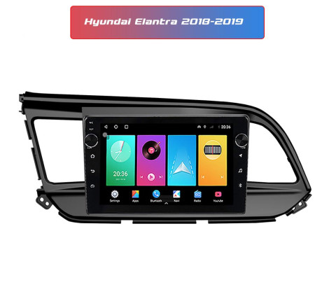 Navigatie dedicata CarPad Android Radio Bluetooth Internet GPS WIFI Hyundai Elantra 2018-2019 oradea