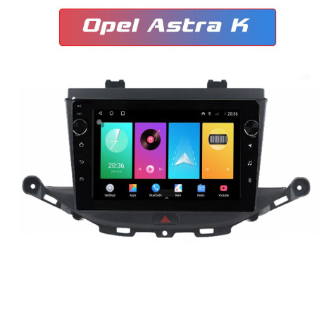 Navigatie dedicata Android Opel Astra K edotec