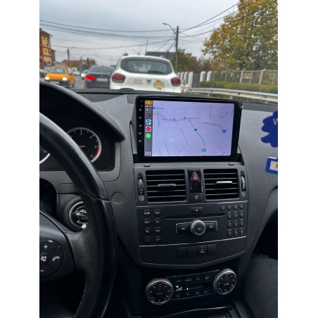 Multimedia android pentru Mercedes clasa C W204 S204 2006 2007 2008 2009 2010 2011 CarAudioMarket Craiova