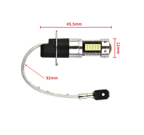 Bec led H3 Canbus 6000K...