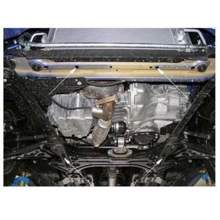 Scut motor metalic pentru Chevrolet Aveo Sedan/Hatcback 2010
