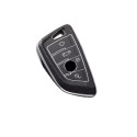 Husa negru cheie smart BMW...
