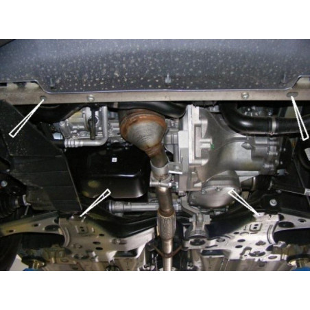 Scut metalic pentru motor si cutia de vitezeze Opel Corsa D 2006-
