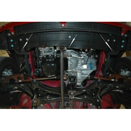 Scut  metalic motor si cutia de viteze Citroen C1