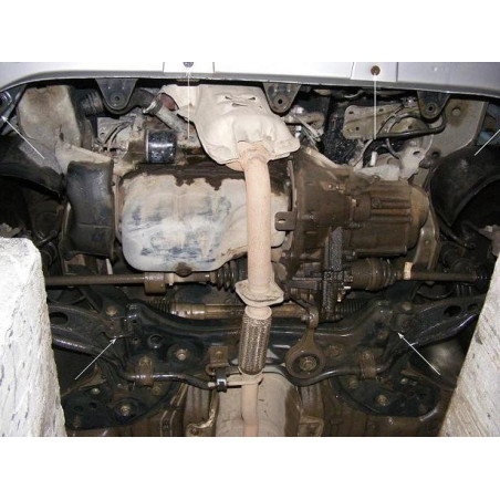 Scut motor metalic pentru Fiat Punto 1993-2002-2006