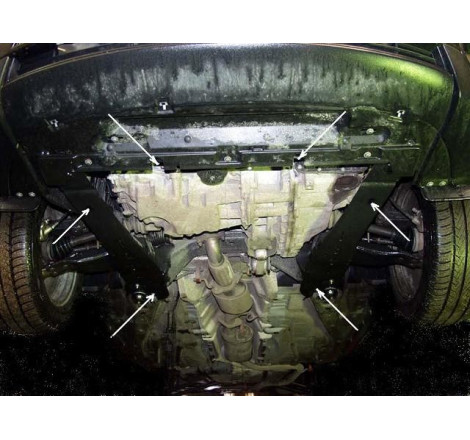 Scut motor metalic pentru Ford Mondeo 2000-2007
