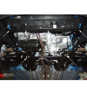 Scut metalic pentru motor si cutia de vitezeze Peugeot 207