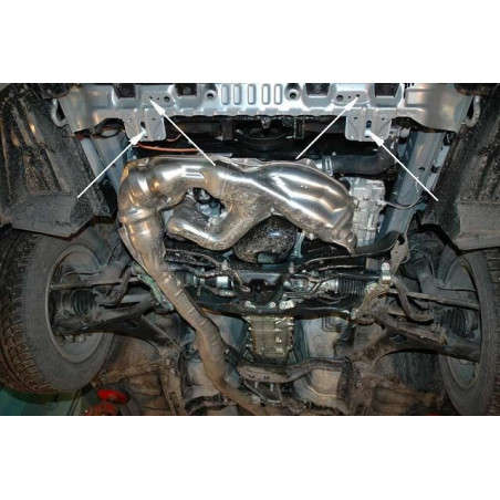 Scut metalic pentru motor si cutia de viteze Subaru Impreza dupa 2007- Diesel