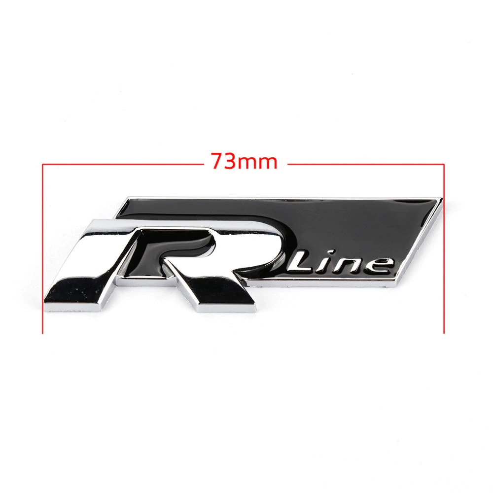 sticker 3D Rline caraudiomarket craiova