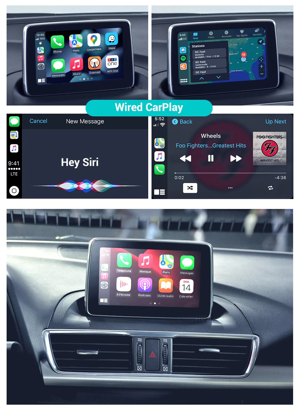 carplay si android auto pentru Mazda 3 6 2 Mazda CX5 CX3 CX9 Miata MX5