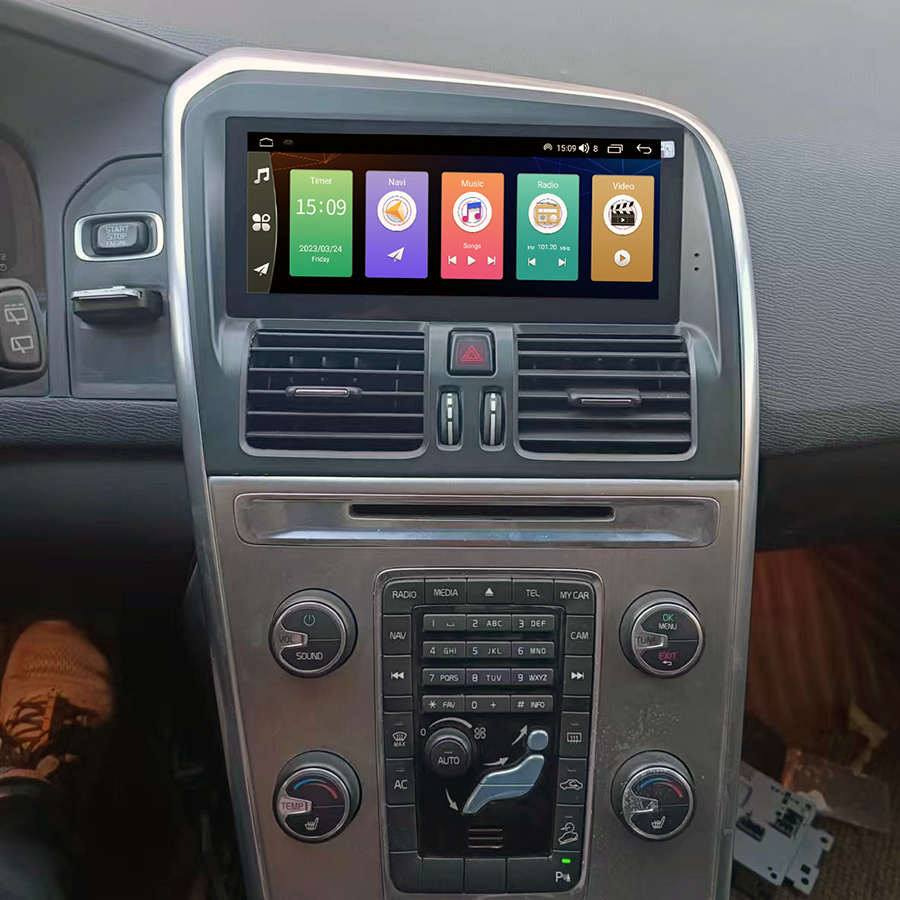 navigatie cu android pentru Volvo XC60 2009 2010 2011 2012 2013 2014 2015 2016 2017